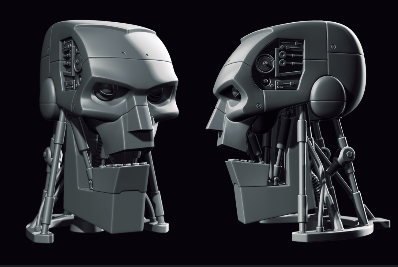 ABC Warrior, busto da assemblare